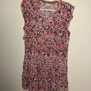 Floral Print Women's Top